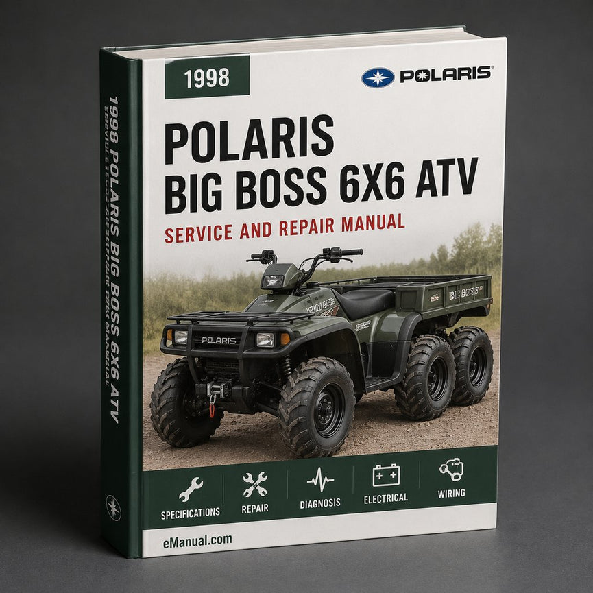1998-1999 POLARIS BIG BOSS 6X6 ATV Repair Manual