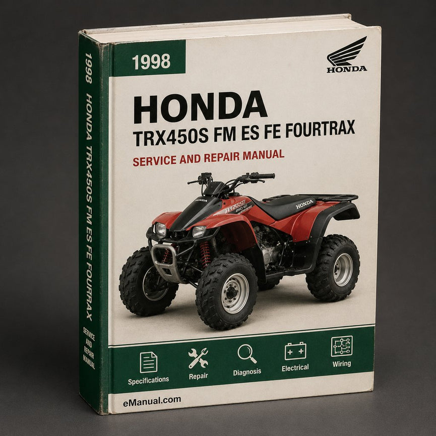 1998-2004 TRX450S FM ES FE Fourtrax Foreman Repair Manual