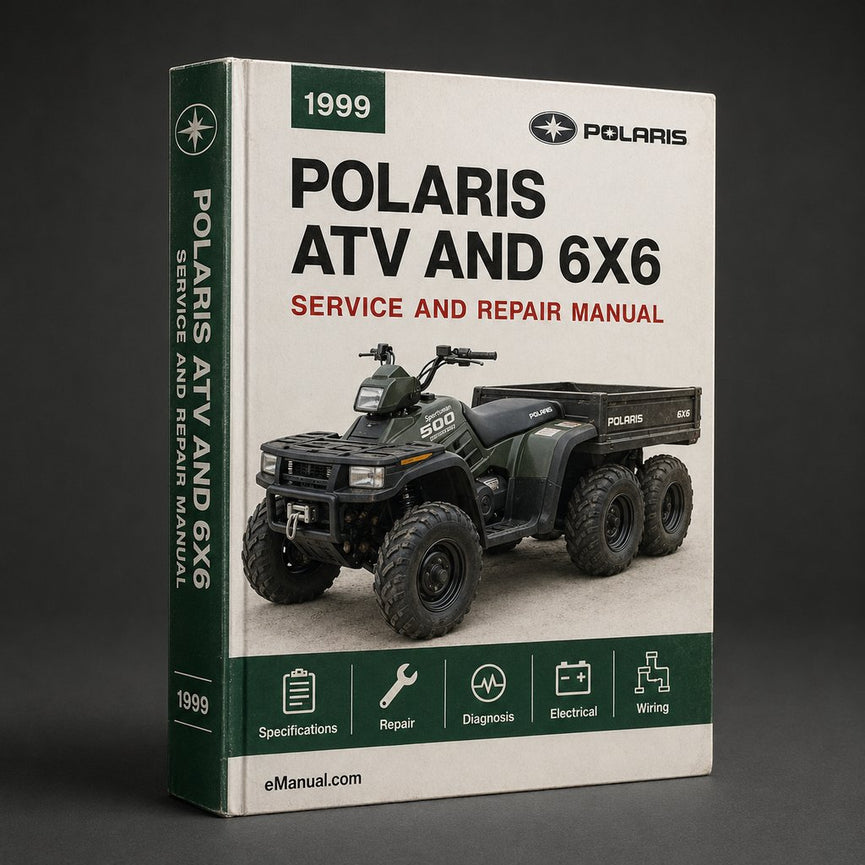 1999-2000 Polaris ATV and 6x6 Repair Manual PDF Download