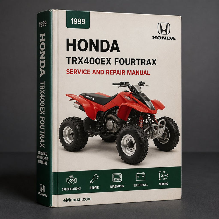 1999-2002 Honda TRX400EX Fourtrax Service Repair Manual