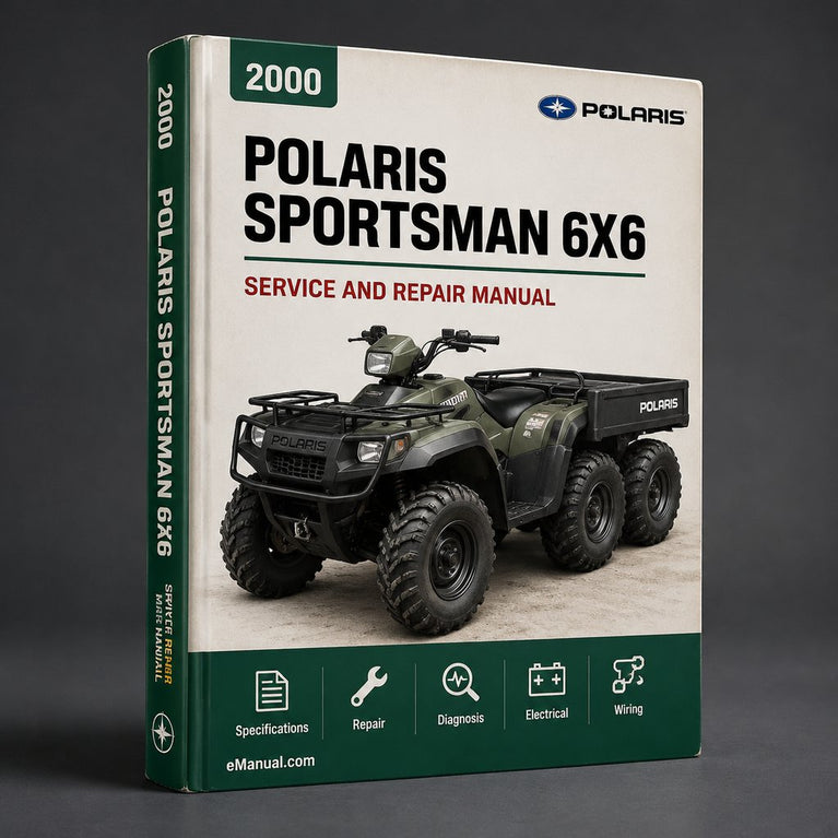 2000 Polaris Sportsman 6x6 Parts Manual