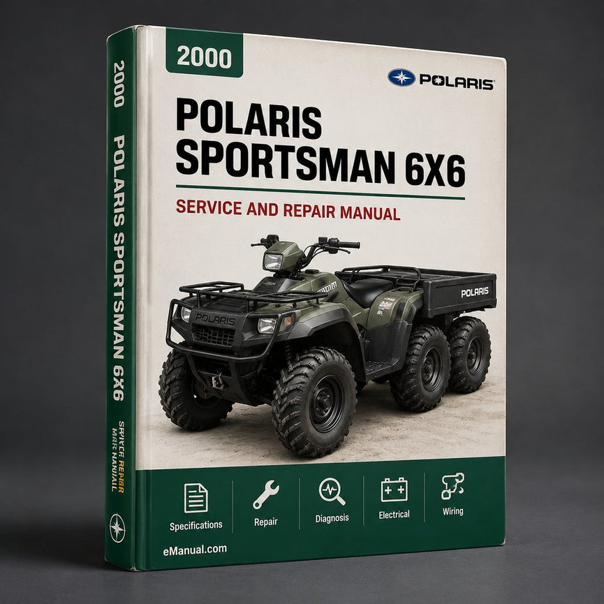 2000 Polaris Sportsman 6x6 Parts Manual