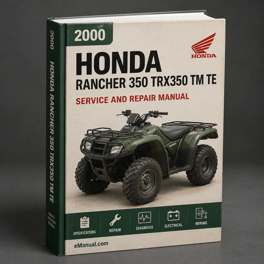 2000-2003 Honda Rancher 350 (TRX350 TM TE FE FM) Service Repair Manual