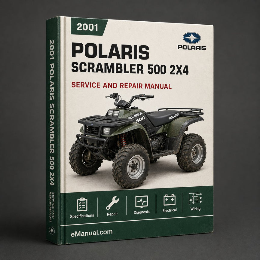 2001 Polaris Scrambler 500 2x4 Parts Manual