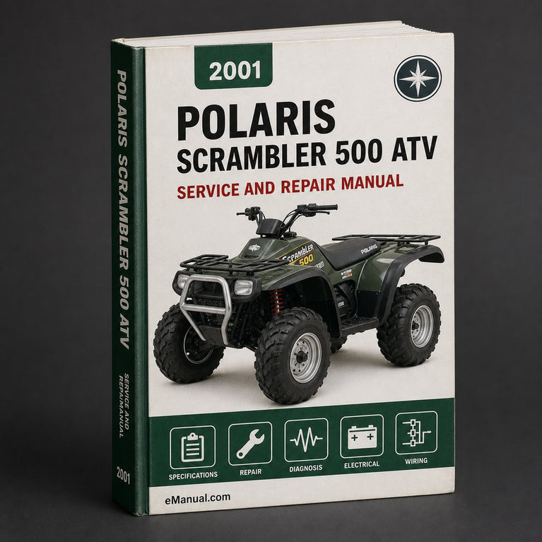 2001 POLARIS SCRAMBLER 500 ATV Repair Manual