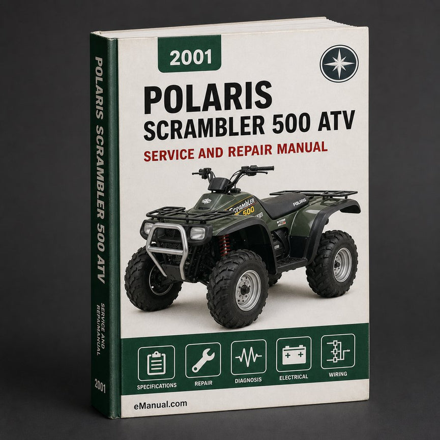 2001 POLARIS SCRAMBLER 500 ATV Repair Manual