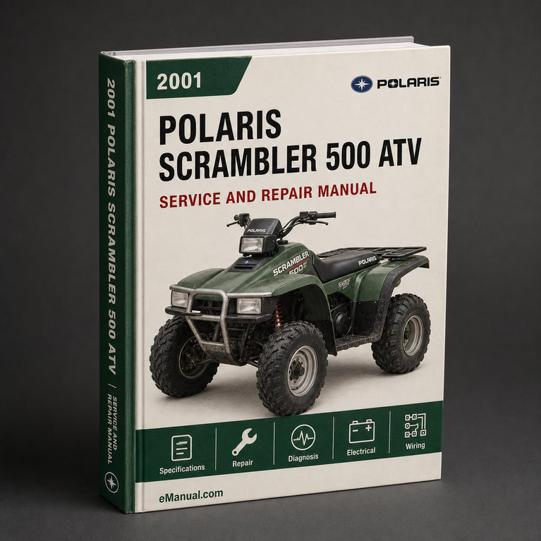 2001 Polaris Scrambler 500 ATV Repair Manual