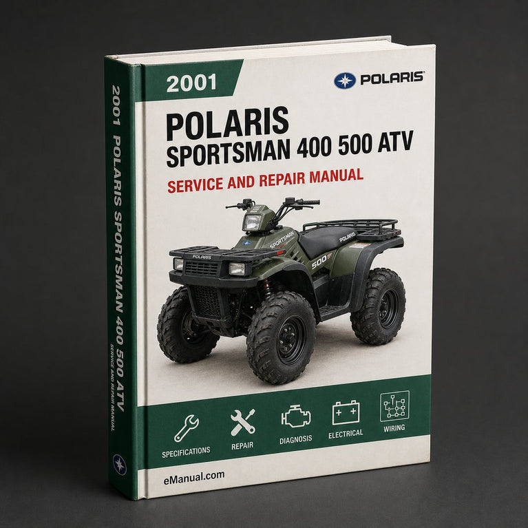 2001 POLARIS SPORTSMAN 400 500 ATV Service Repair Manual - Download PDF
