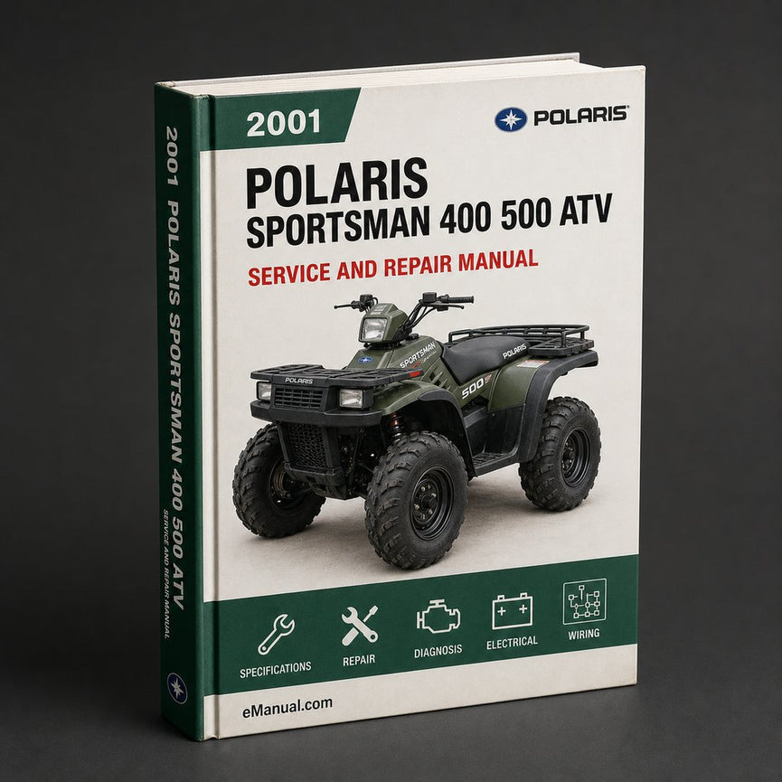 2001 POLARIS SPORTSMAN 400 500 ATV Service Repair Manual - Download PDF
