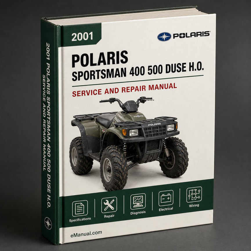 2001 Polaris Sportsman 400 500 Duse H.o. ATV Service Repair Manual Download (PDF Preview)