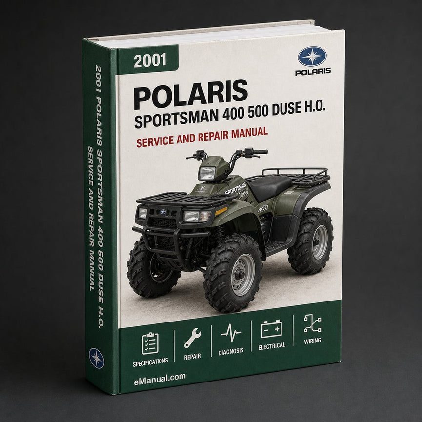 2001 Polaris Sportsman 400 500 DUSE H.o. Atv Service Repair Manual Download PDF