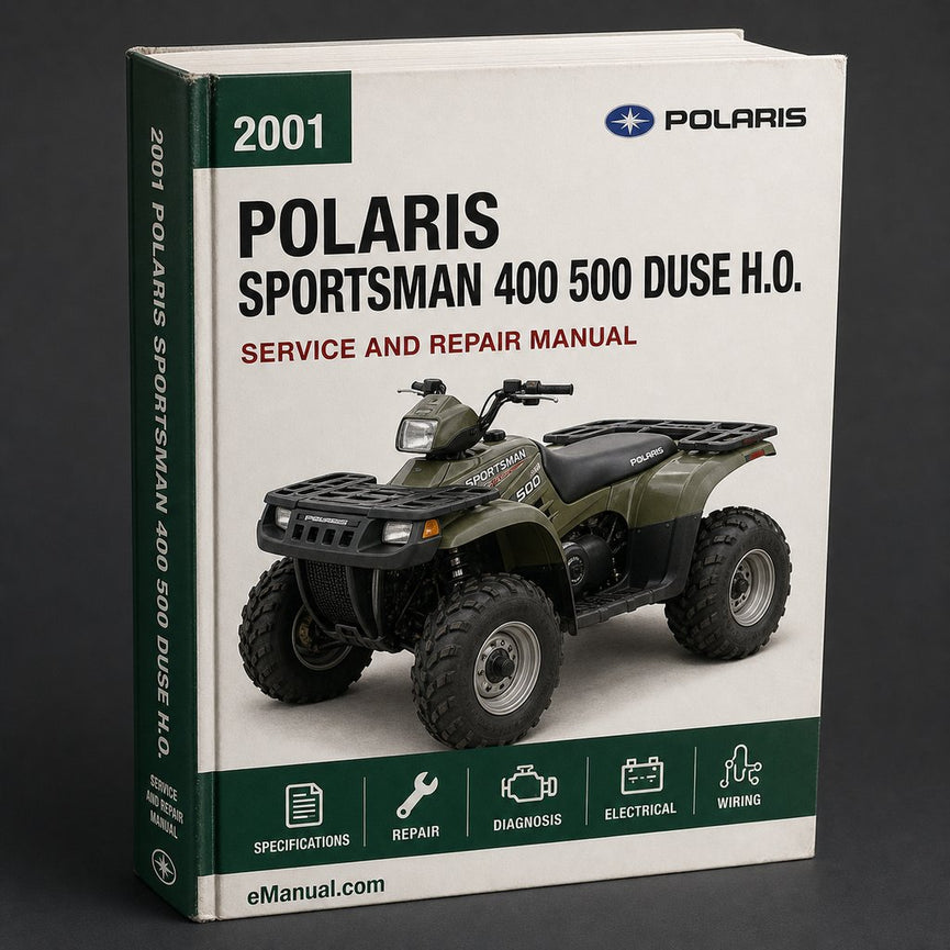2001 Polaris Sportsman 400 500 DUSE H.o. Atv Service Repair Manual Instant Download PDF