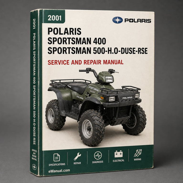 2001 Polaris Sportsman 400 2001 Sportsman 500-H.O-DUSE-RSE Repair Service Manual PDF Download