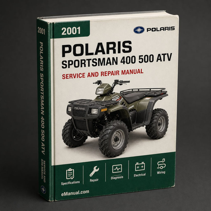 2001 Polaris Sportsman 400 500 ATV Repair Manual Download PDF