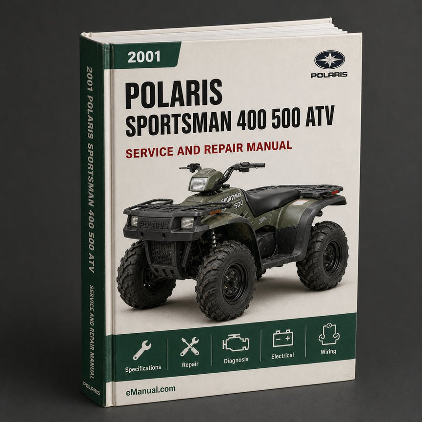 2001 Polaris Sportsman 400 500 ATV Service Repair Manual Download PDF