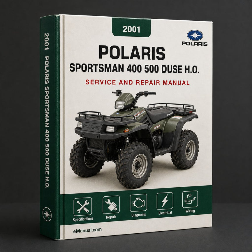 2001 Polaris Sportsman 400 500 DUSE H.O. Service Repair Manual (Free Preview) PDF Download