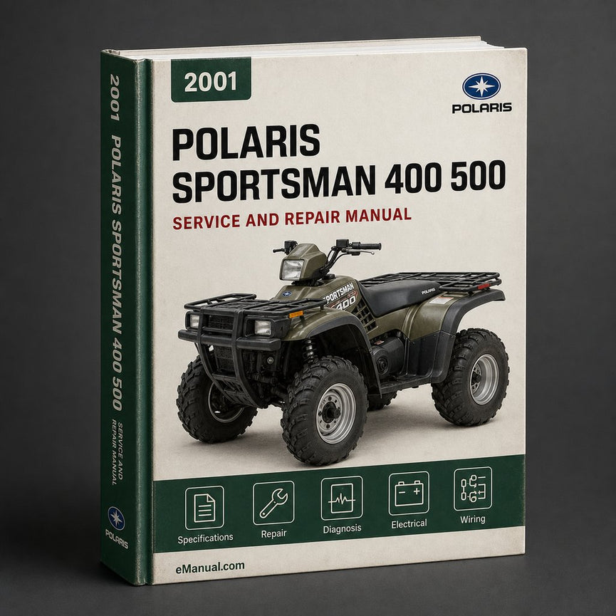 2001 Polaris SPORTSMAN 400 500 Service Repair Manual PDF Download