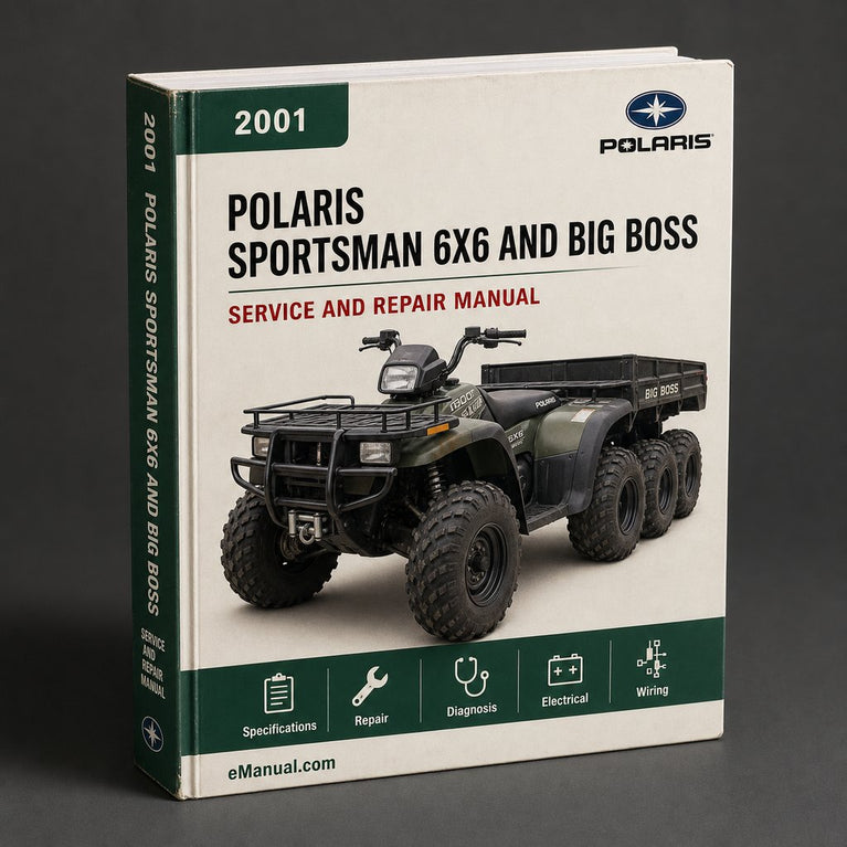 2001 Polaris Sportsman 6x6 and Big Boss 6x6 Parts Manual