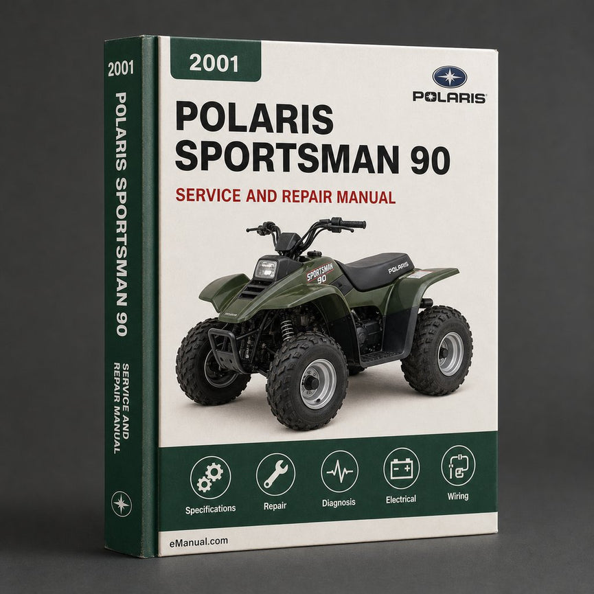 2001 Polaris sportsman 90 Service Repair Manual