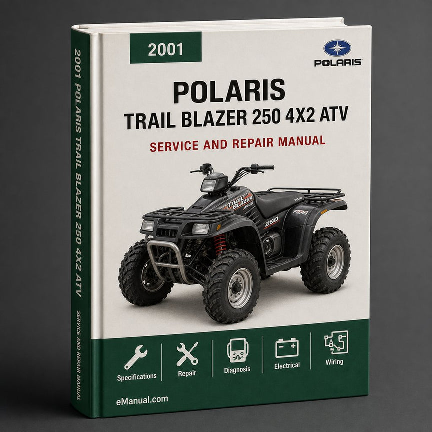 2001 Polaris Trail Blazer 250 4x2 ATV Repair Manual