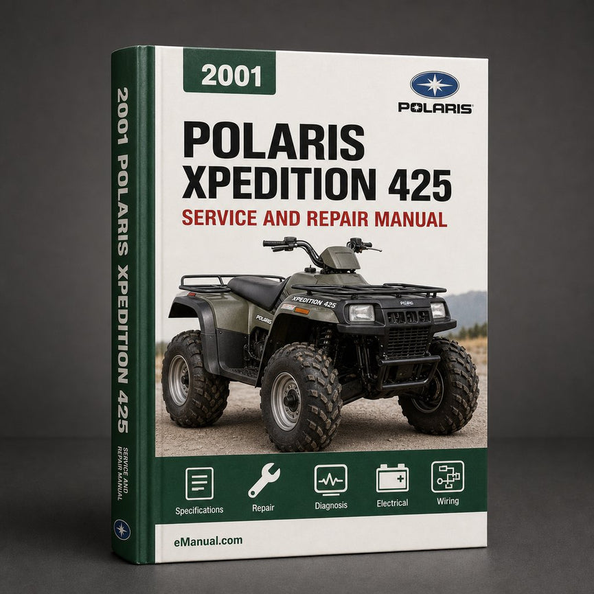 2001 Polaris Xpedition 425 Parts Manual