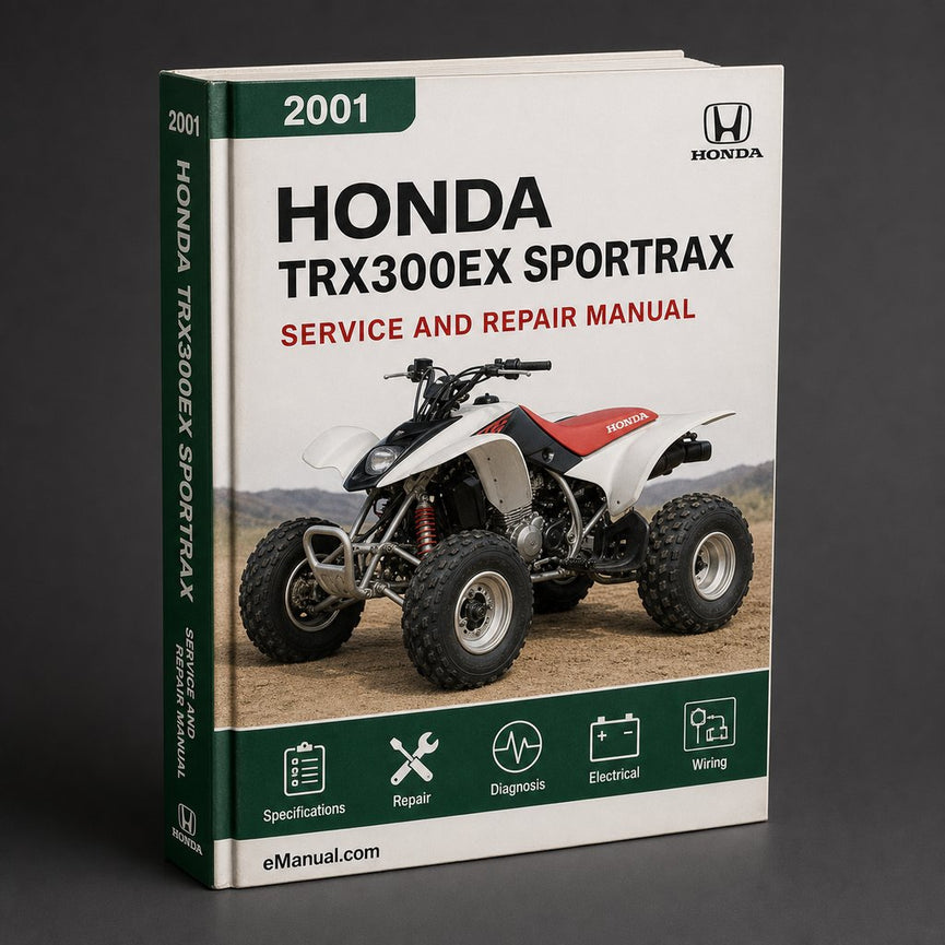 2001-2006 Honda Trx300EX Sportrax Service Repair Manual