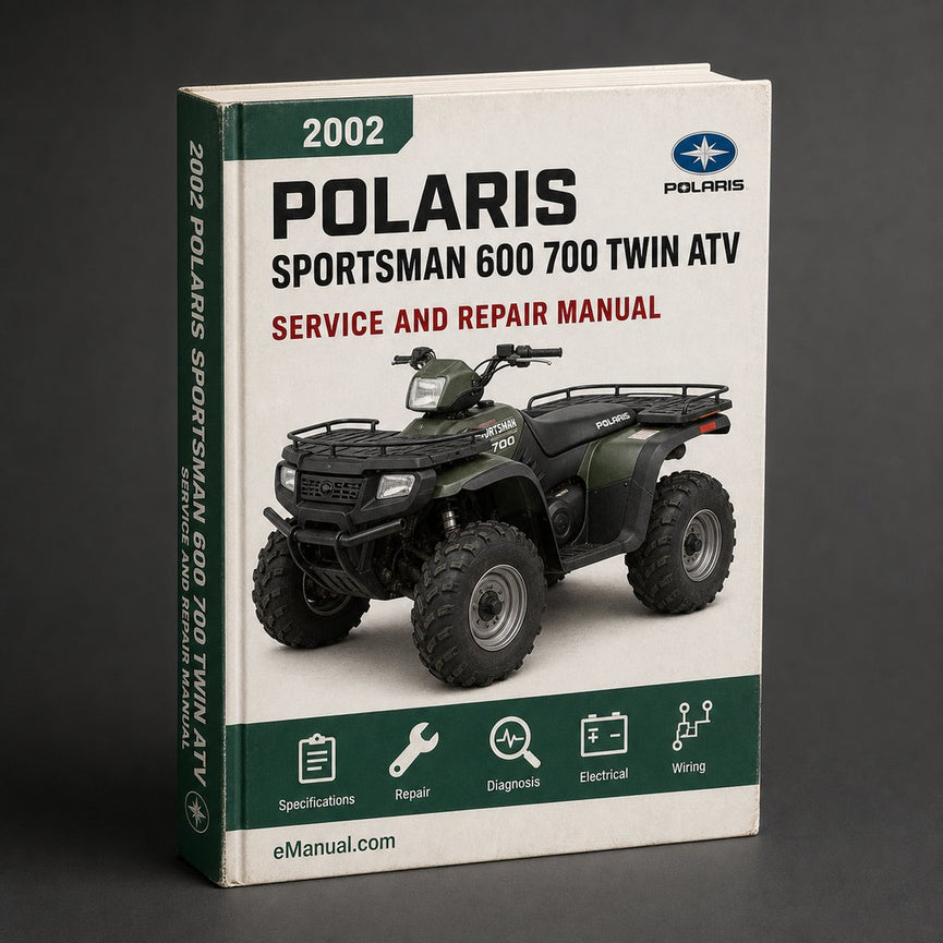 2002 2003 Polaris Sportsman 600 700 Twin ATV Service Repair Manual