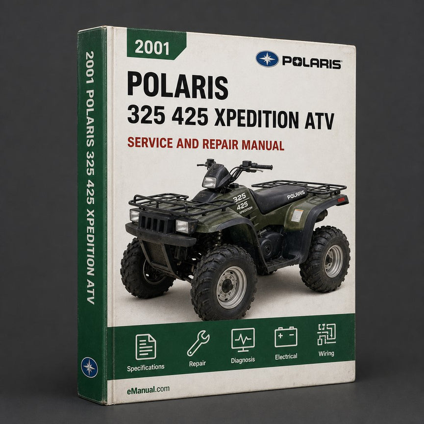 2001 Polaris 325 425 Xpedition ATV Repair Manual