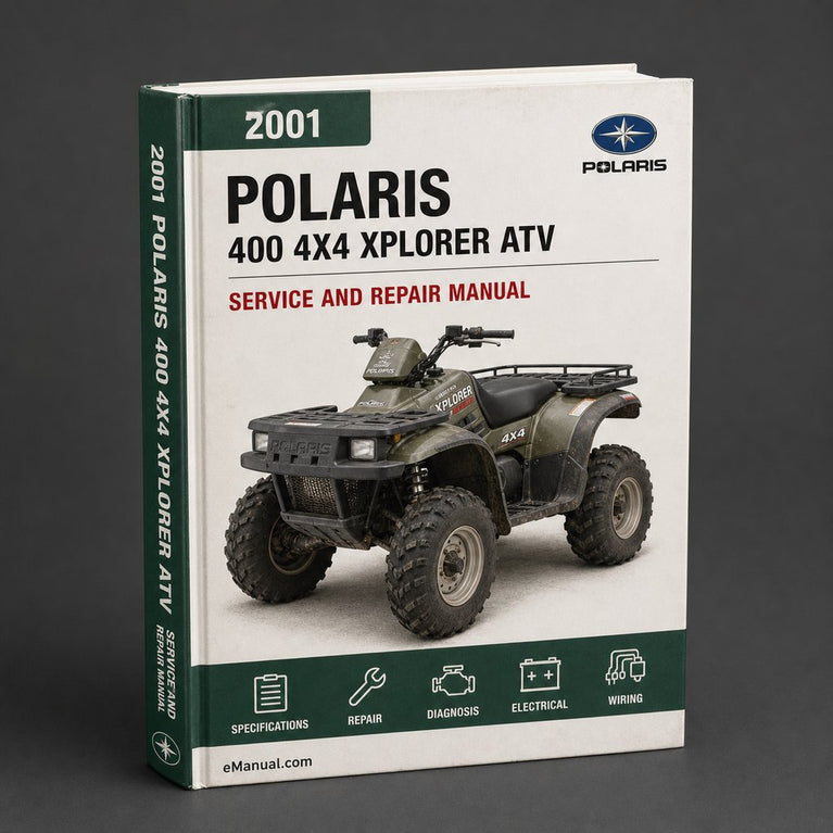 2001 POLARIS 400 4X4 XPLORER ATV Repair Manual Download PDF