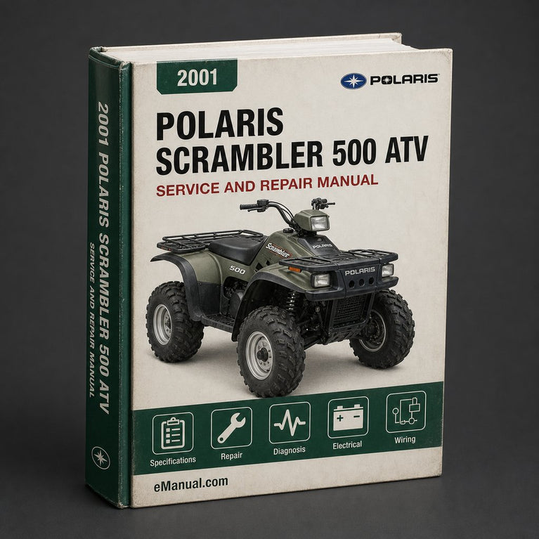 2001 Polaris Scrambler 500 ATV Repair Manual