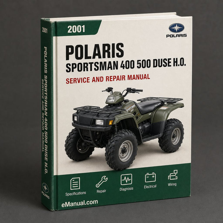 2001 Polaris Sportsman 400 500 Duse H.o. ATV Service Repair Manual Download (PDF Preview)
