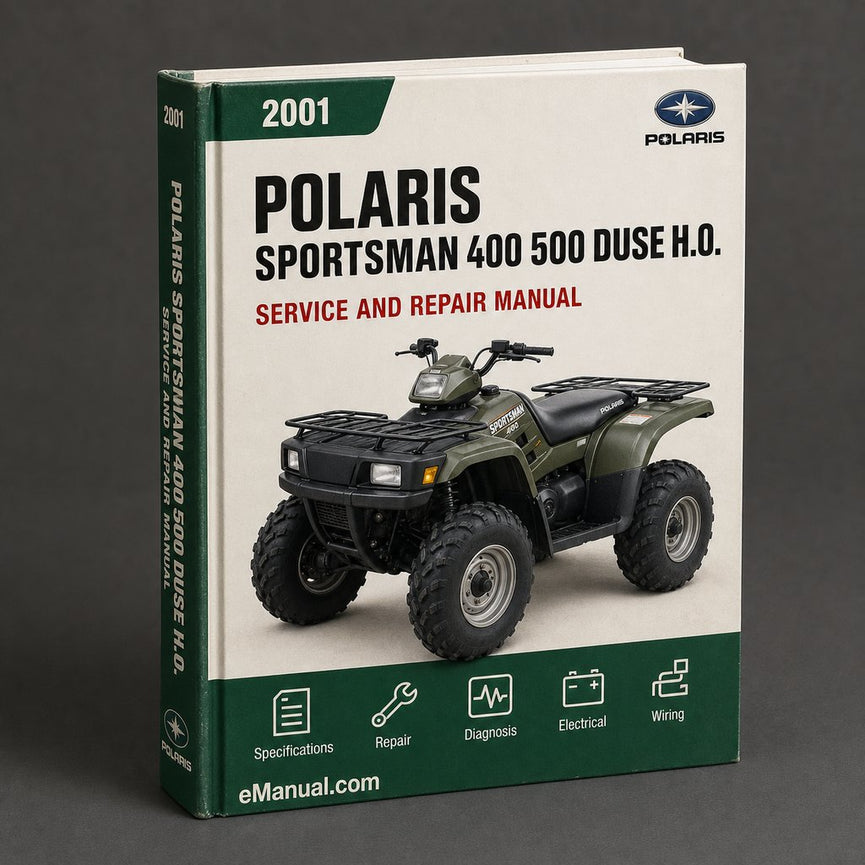 2001 Polaris Sportsman 400 500 Duse H.o. ATV Service Repair Manual Download (PDF Preview)