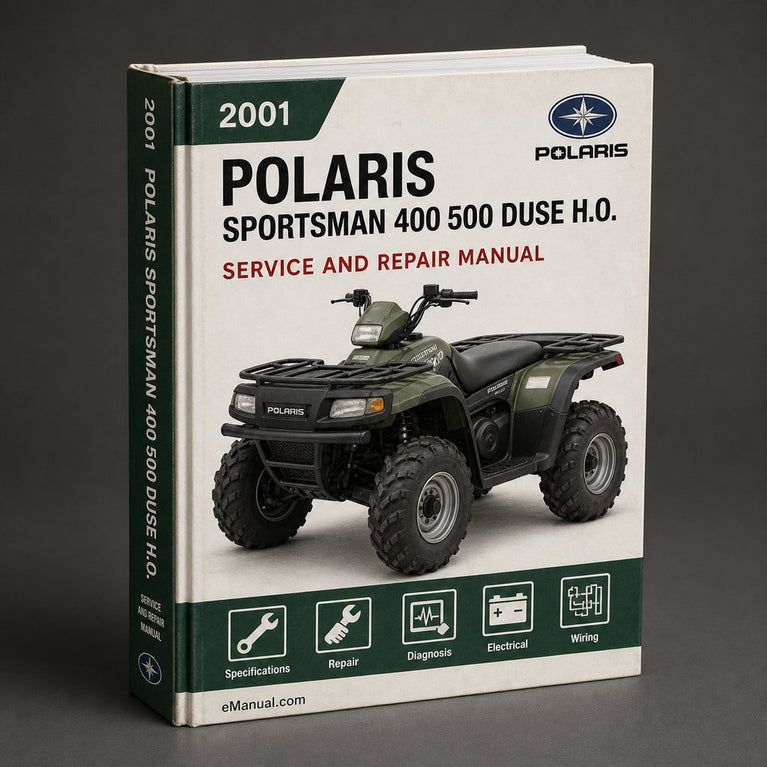2001 Polaris Sportsman 400 500 DUSE H.o. Atv Service Repair Manual Download PDF