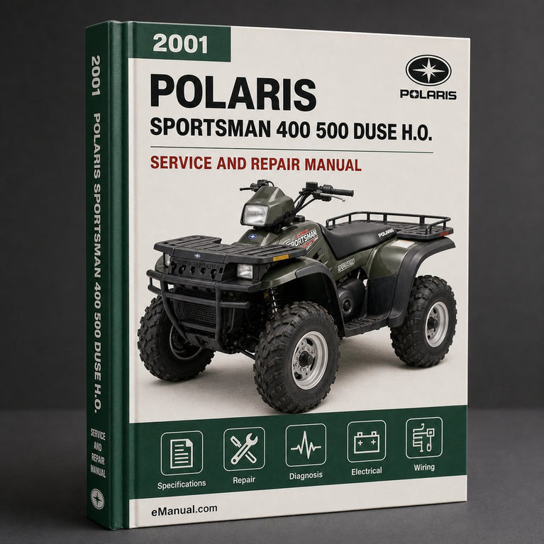 2001 Polaris Sportsman 400 500 DUSE H.o. Atv Service Repair Manual Instant Download PDF