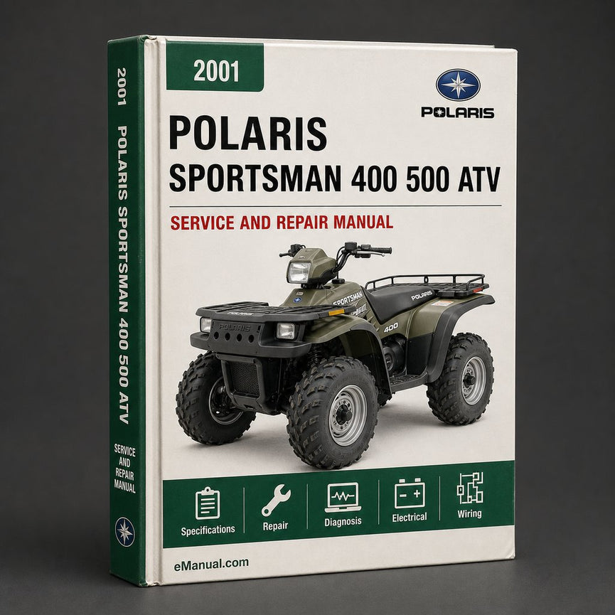 2001 Polaris Sportsman 400 500 ATV Repair Manual PDF Download