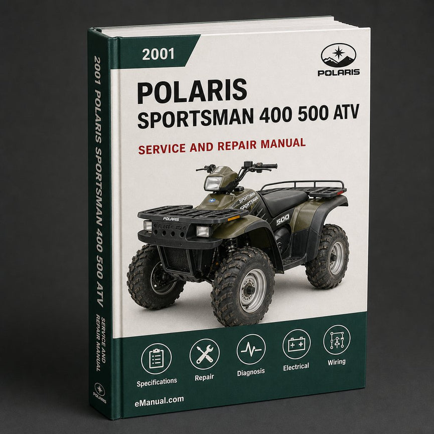 2001 Polaris Sportsman 400 500 ATV Service Repair Manual Download PDF