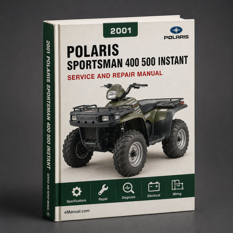 2001 POLARIS SPORTSMAN 400 500 Service Repair Manual Instant Download PDF