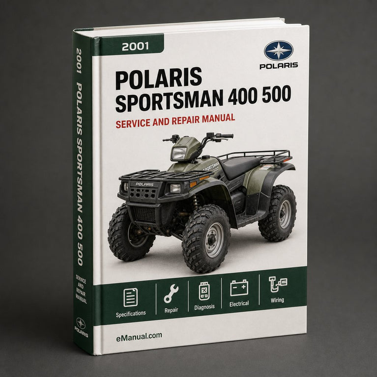 2001 Polaris SPORTSMAN 400 500 Service Repair Manual PDF Download