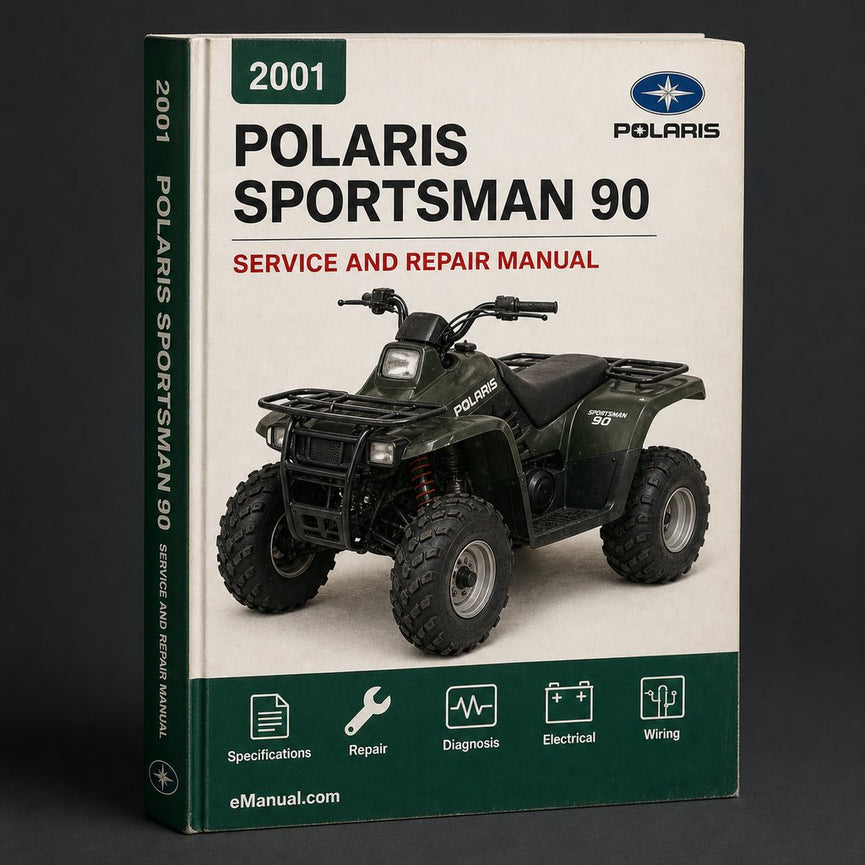 2001 Polaris sportsman 90 Service Repair Manual