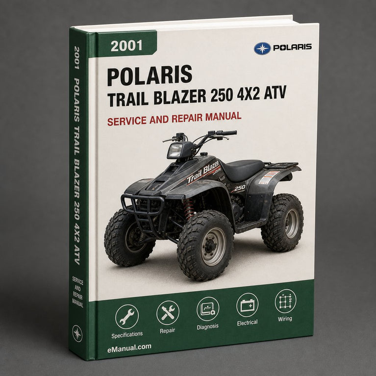 2001 Polaris Trail Blazer 250 4x2 ATV Repair Manual