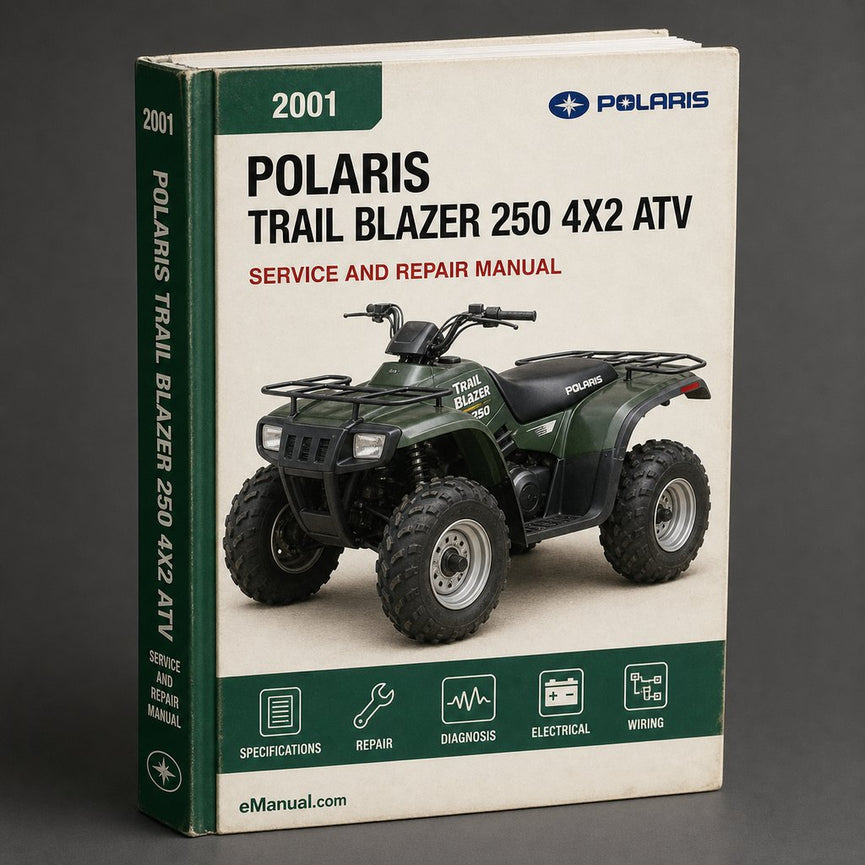 2001 Polaris Trail Blazer 250 4x2 ATV Repair Manual