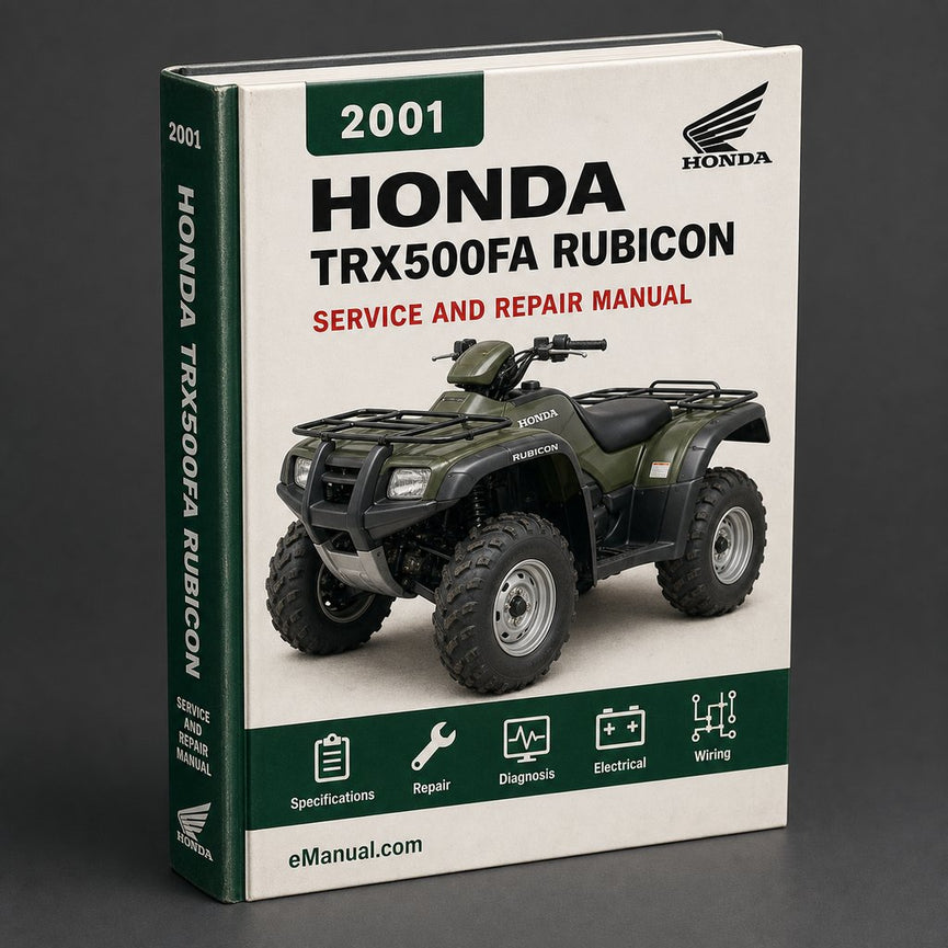 2001-2003 Honda TRX500FA Rubicon Service Repair Manual