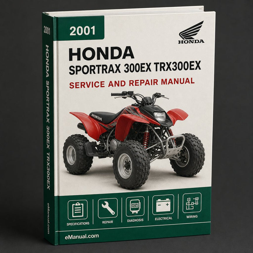 2001-2006 Sportrax 300EX TRX300EX Service Repair Manual