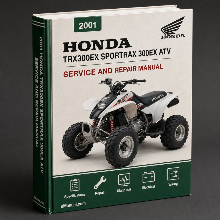 2001-2006 Trx300ex Sportrax 300ex ATV Service Repair Manual