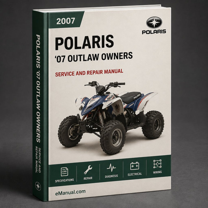 ‘07 Polaris Outlaw 2007 Owners Manual