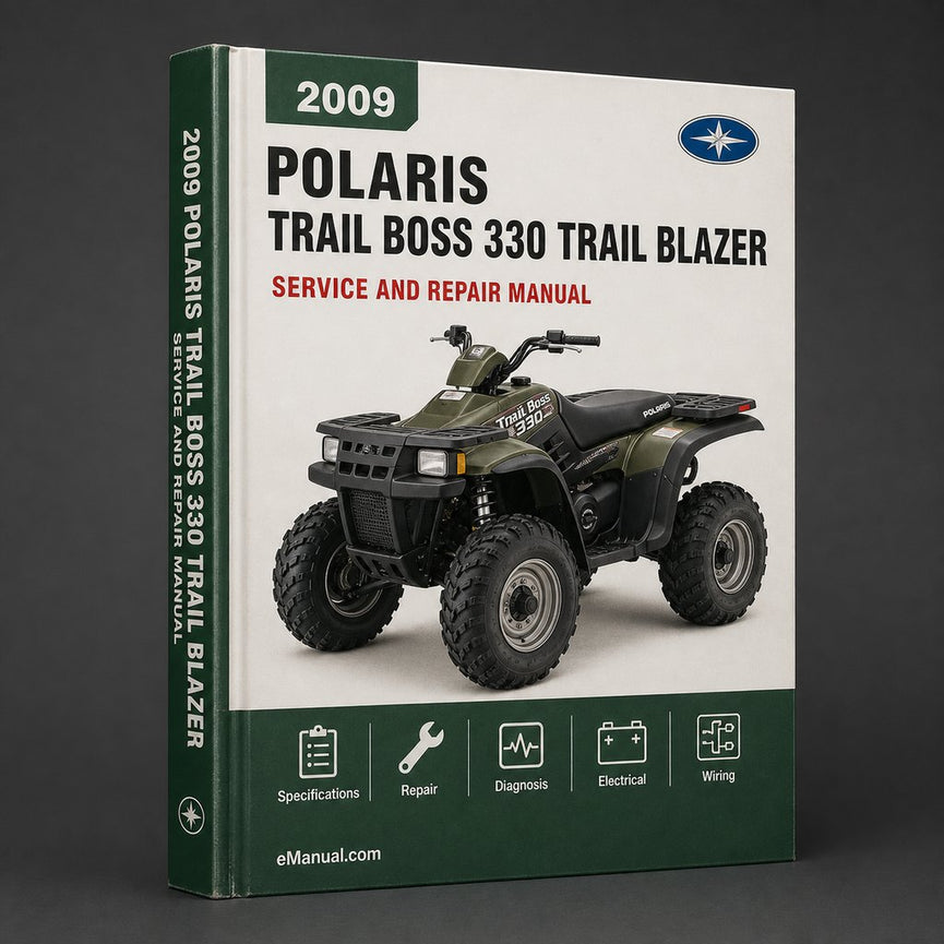 POLARIS TRAIL BOSS 330 TRAIL BLAZER 330 Workshop Repair ModelS COVERED All 2009-2010