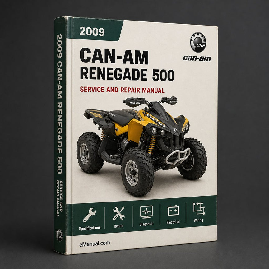 Can-Am Renegade 500 2009 Factory Service Repair Manual
