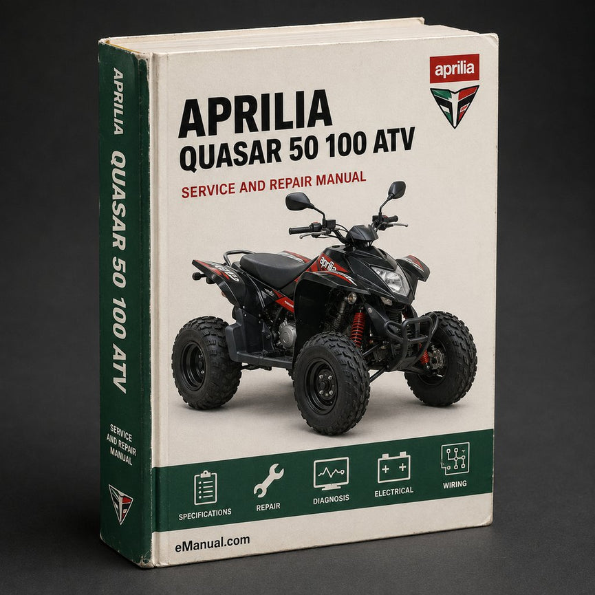APRILIA QUASAR 50 100 ATV Service Repair Manual