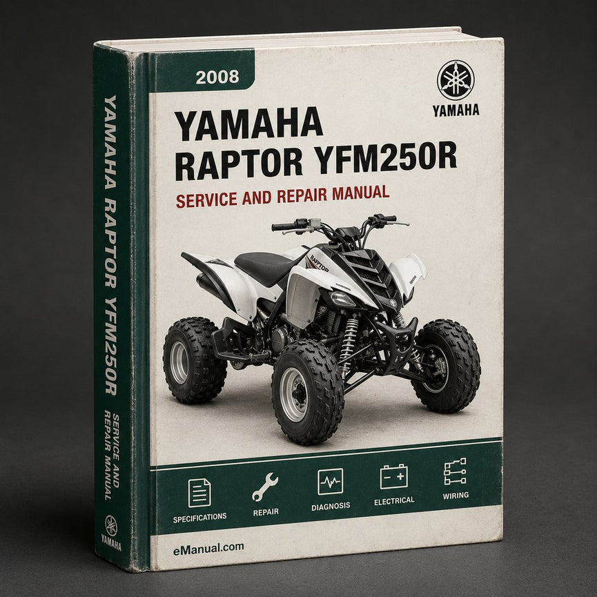 Yamaha Raptor YFM250R 2008 Service Repair Manual