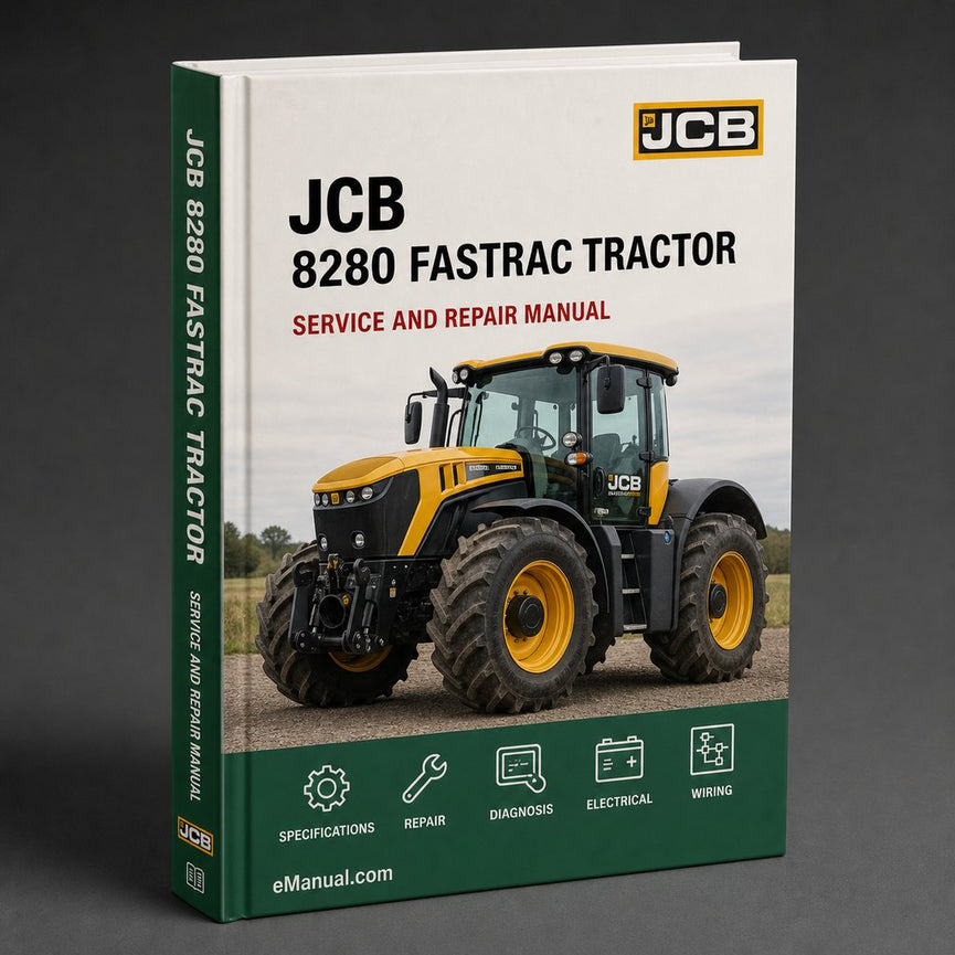 JCB 8280 FASTRAC Tractor Service Repair Manual